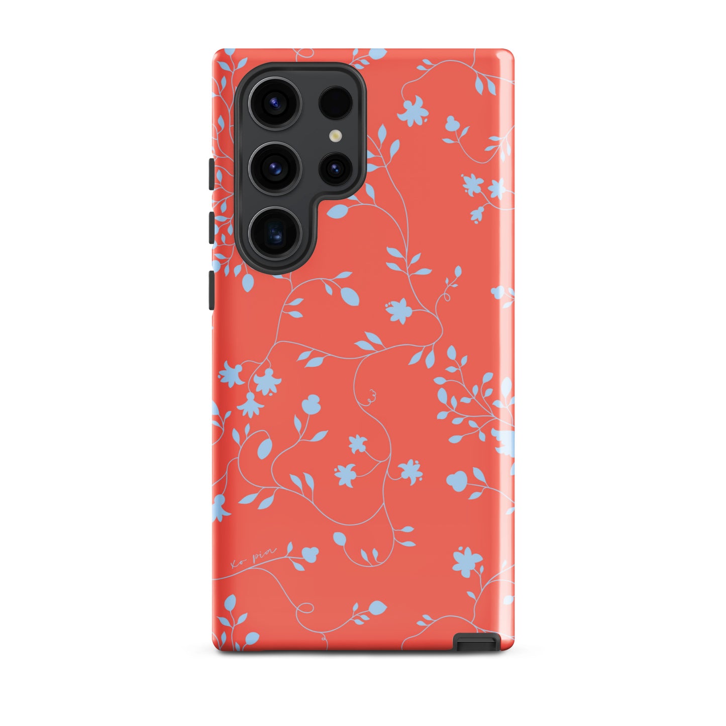 wild clematis tough case for Samsung® in poppy
