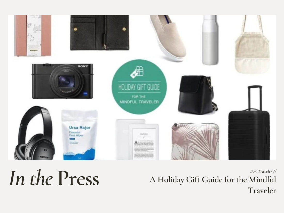 Bon Traveler Gift Guide - PILLOWPIA editorial credit