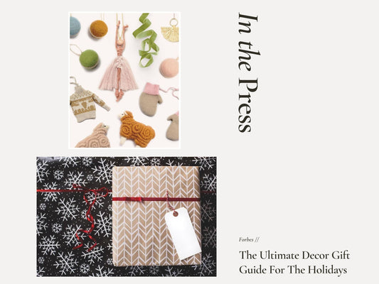 Forbes Ultimate Decor Gift Guide - PILLOWPIA