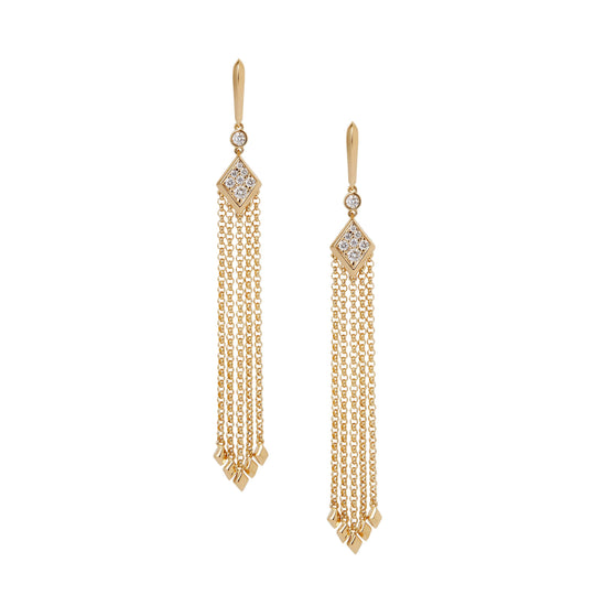 Argyle Drop Earrings