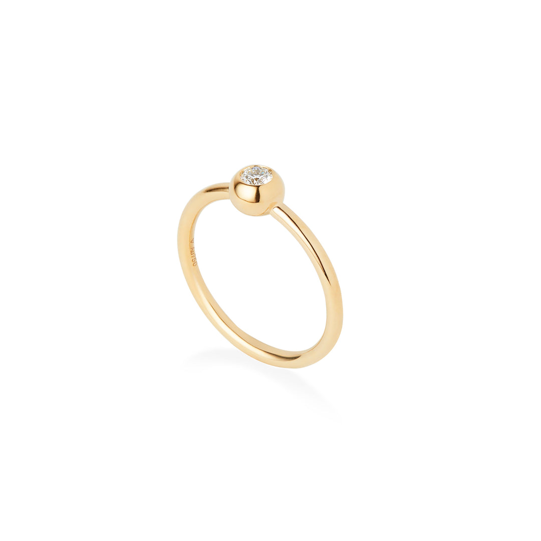 Note Ring Diamond