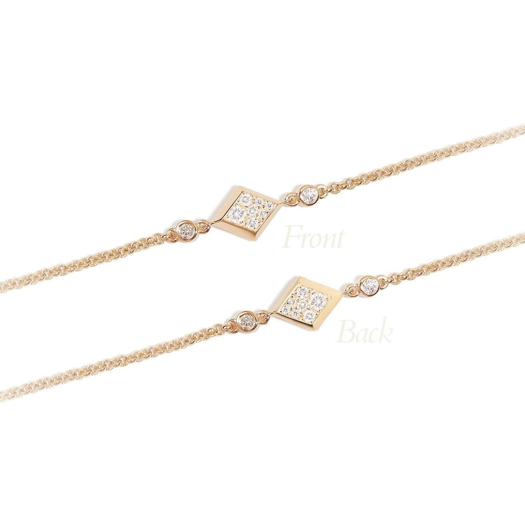 Argyle Double-Sided Chain Bracelet