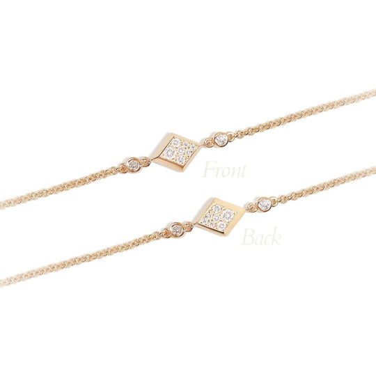 Argyle Double-Sided Chain Bracelet