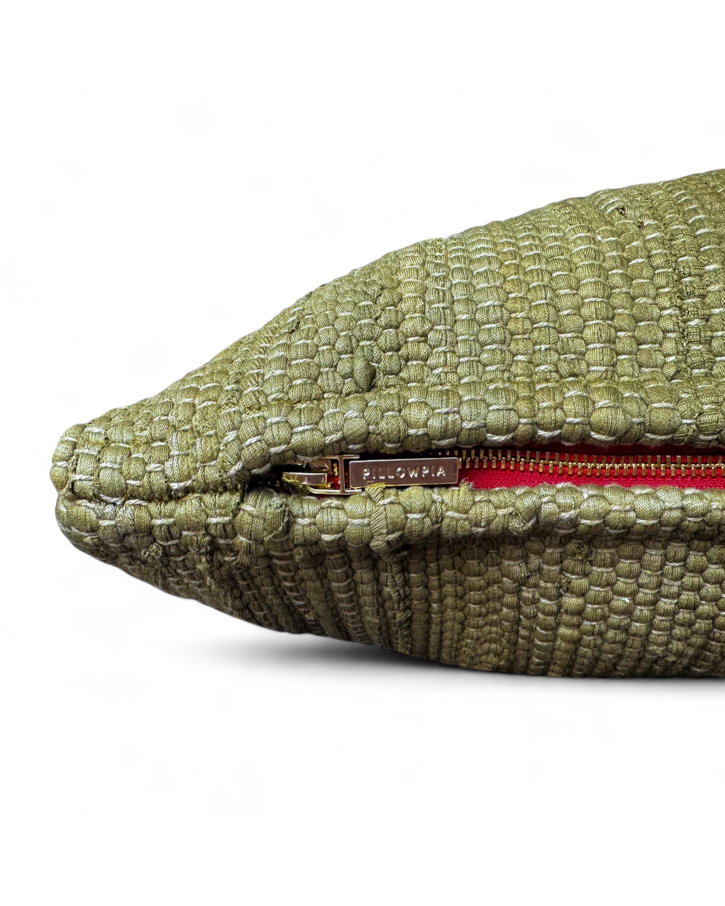 chindi lumbar pillow cover