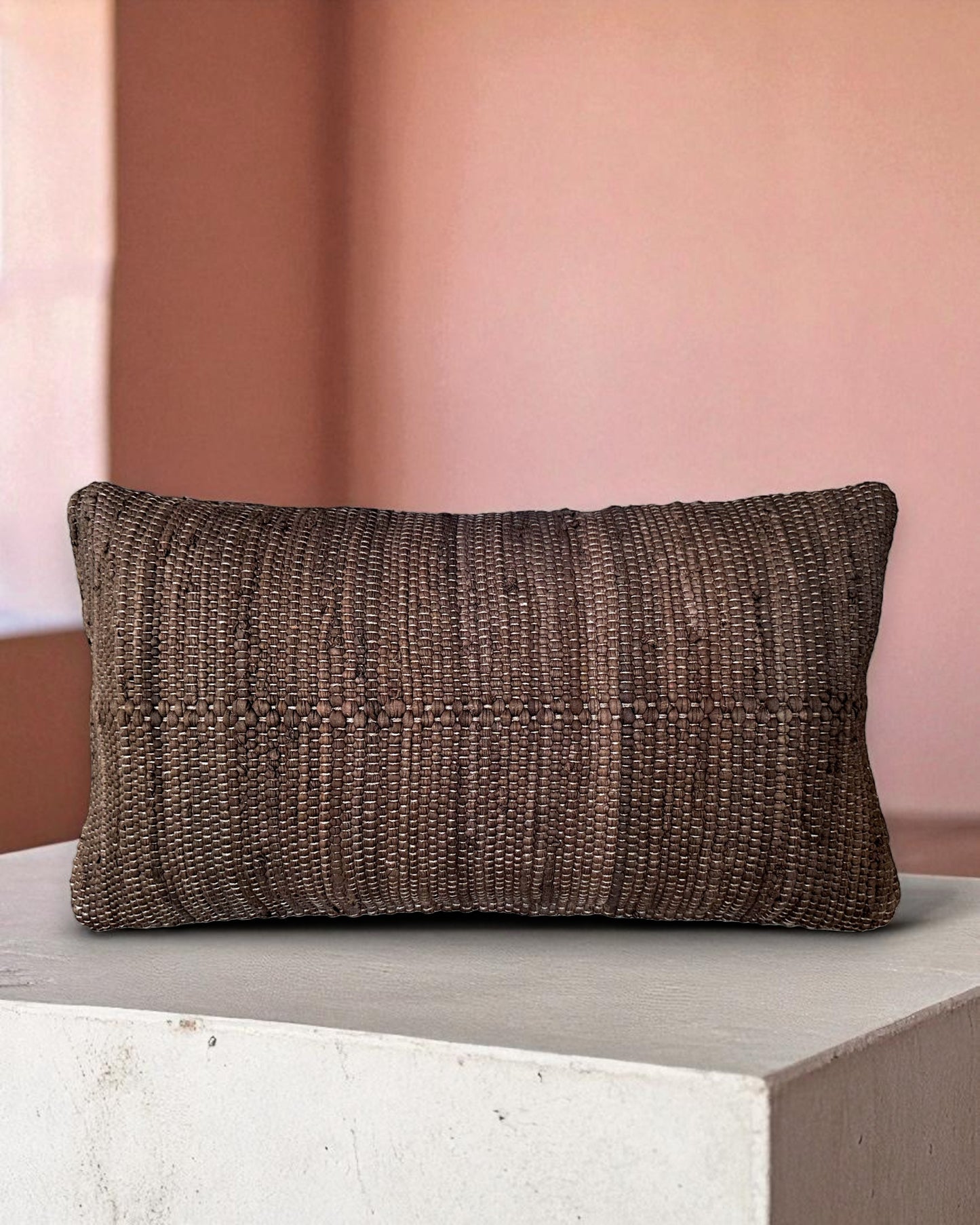 chindi lumbar pillow cover