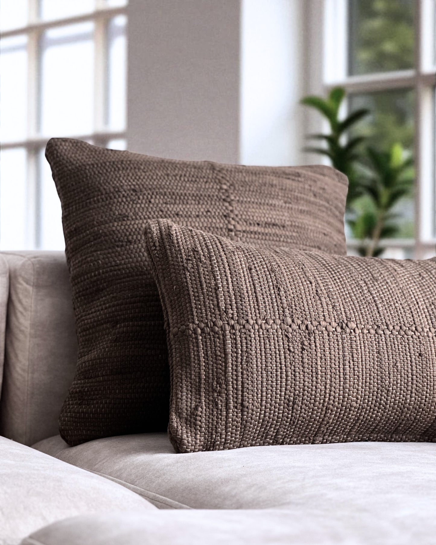 chindi lumbar pillow cover