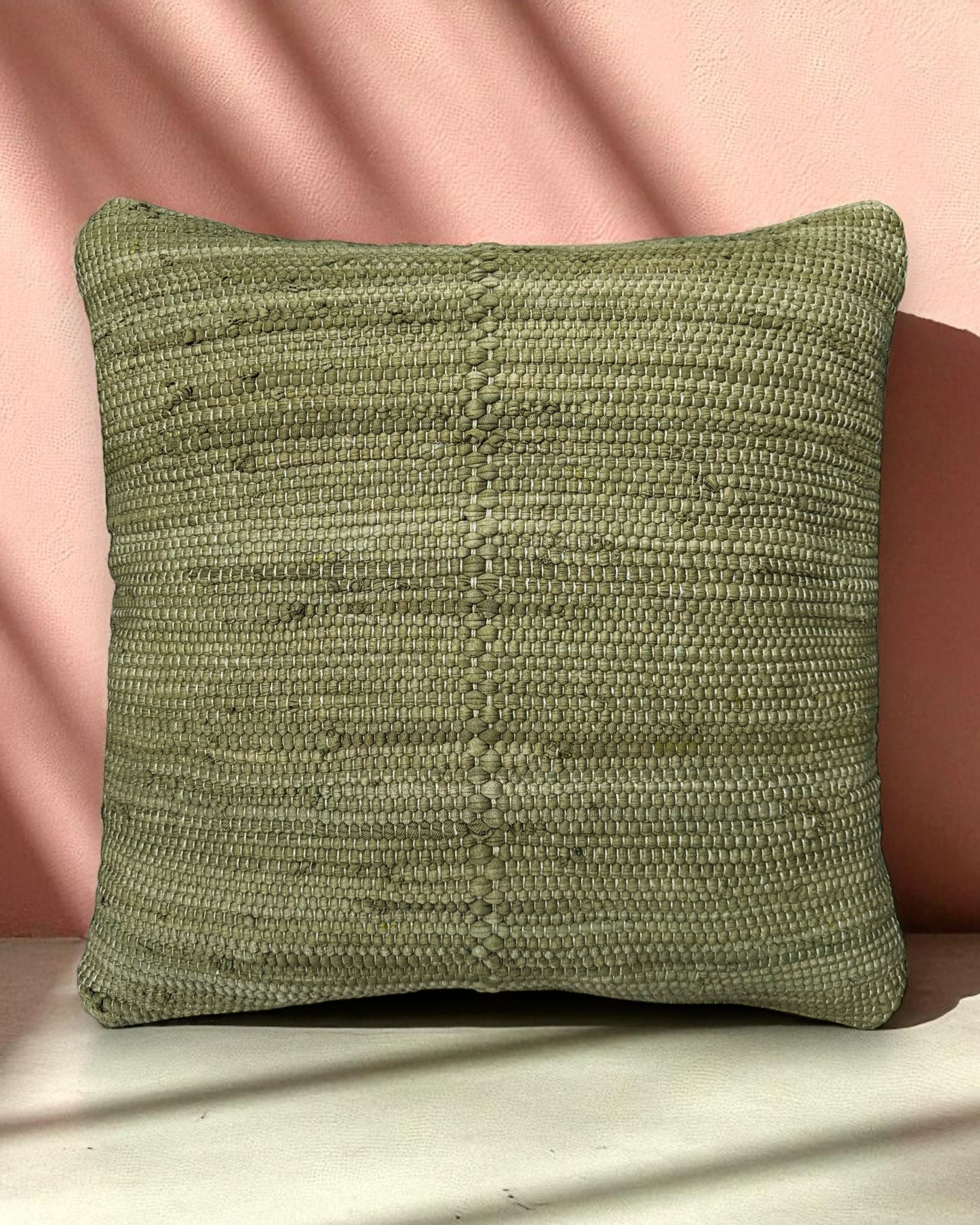chindi pillow cover
