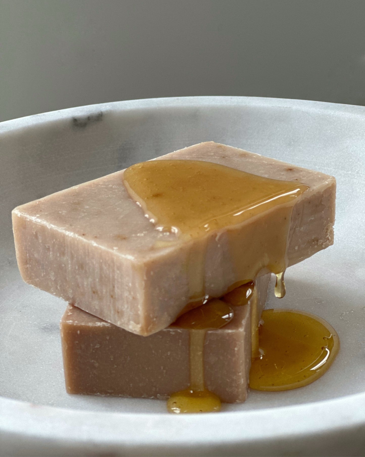 cold process bar soap - milk & honey