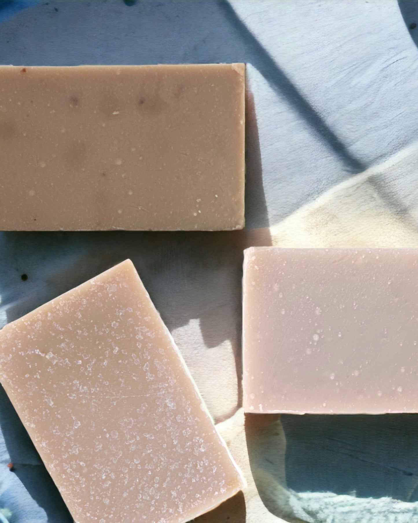 cold process bar soap - milk & honey
