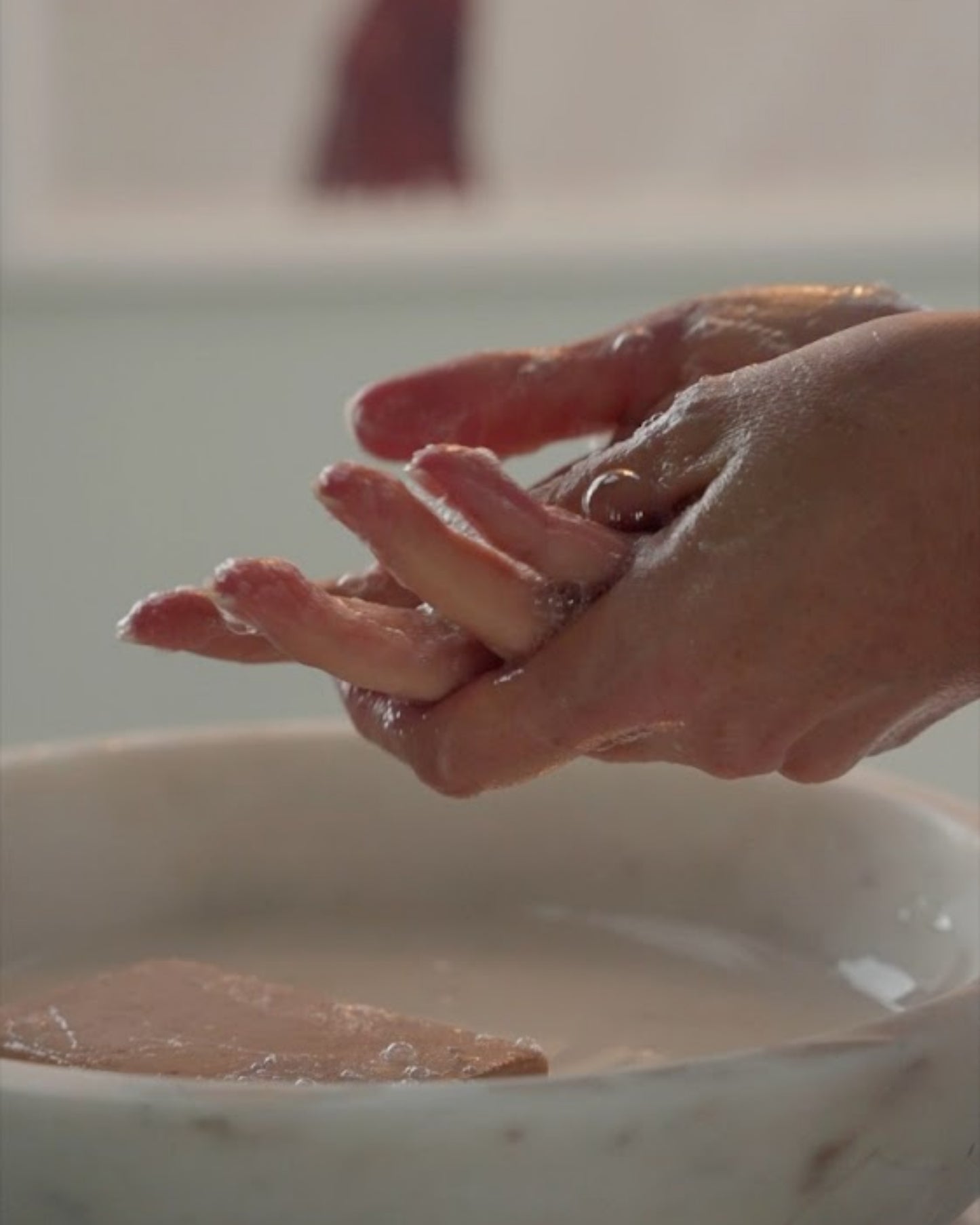 cold process bar soap - milk & honey