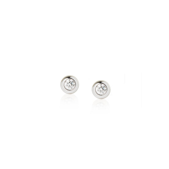 Note Ear Studs Diamond
