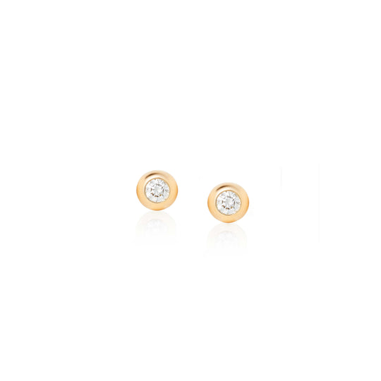 Note Ear Studs Diamond