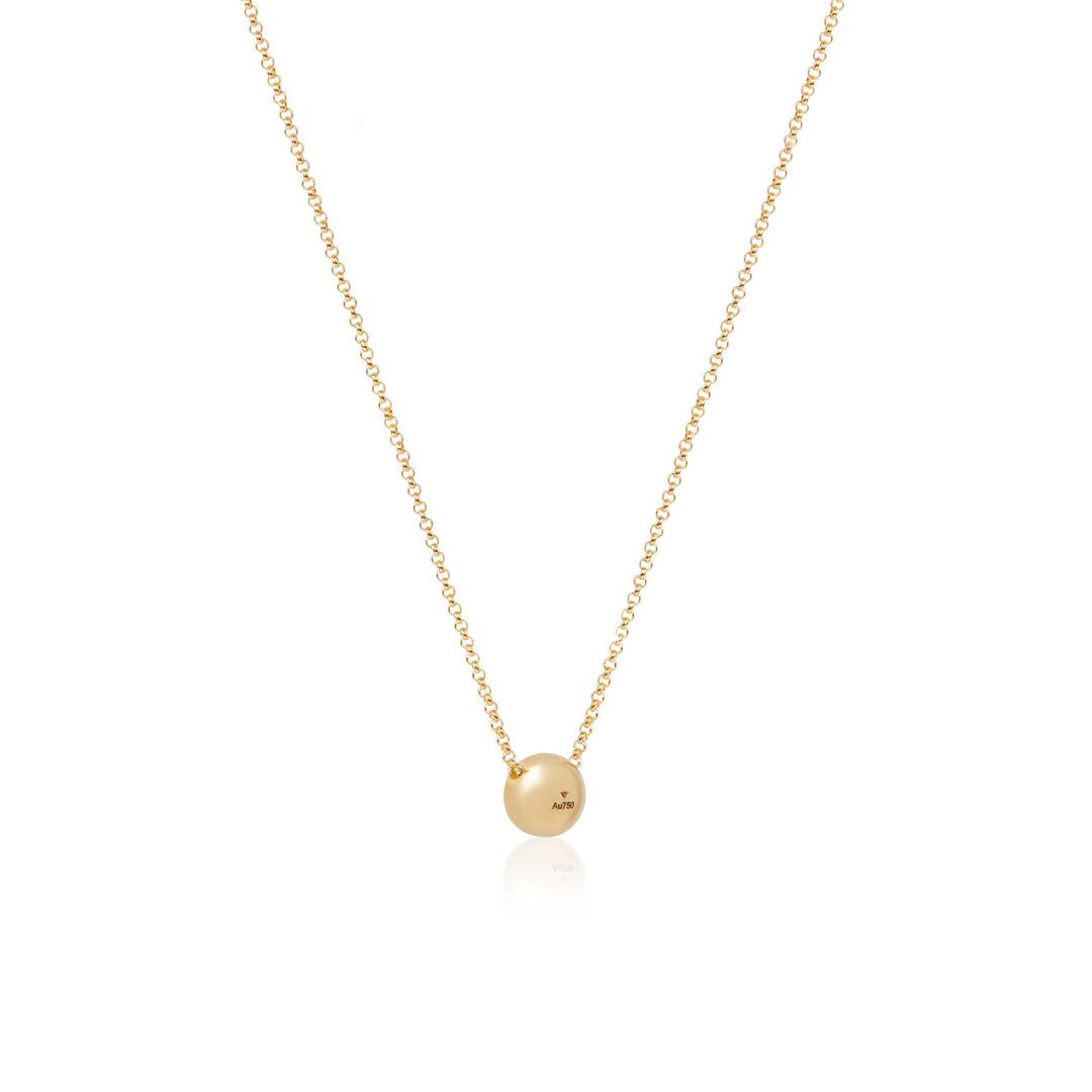 Note Pendant Blue Sapphire
