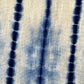indigo shibori throw