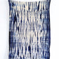 indigo shibori throw