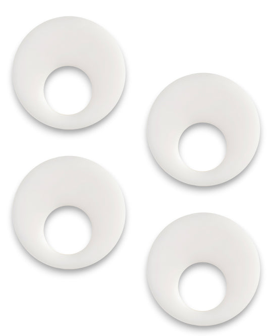 resin napkin rings large set/4