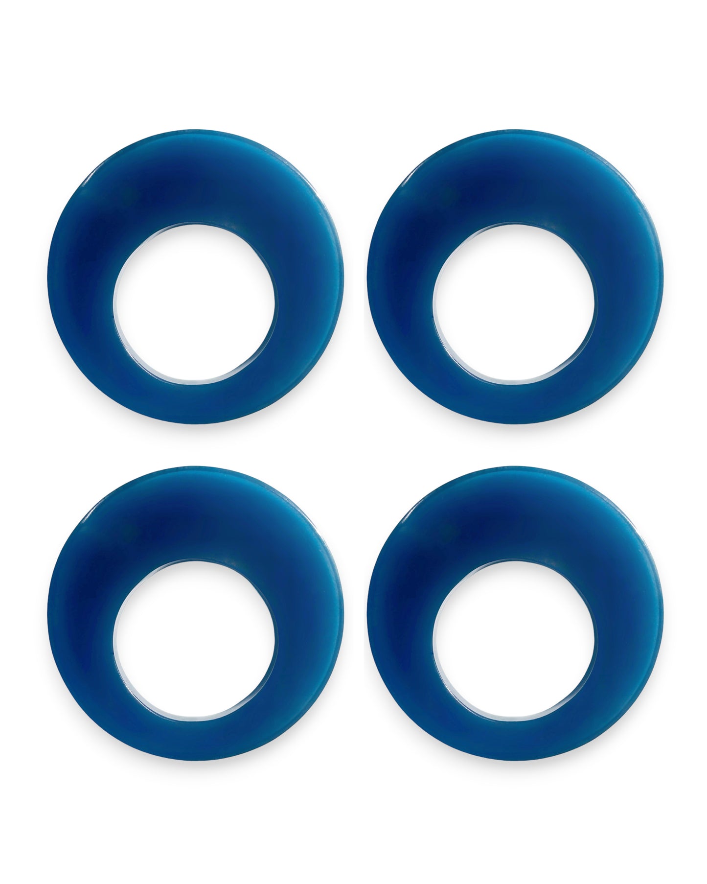 resin napkin rings small set/4