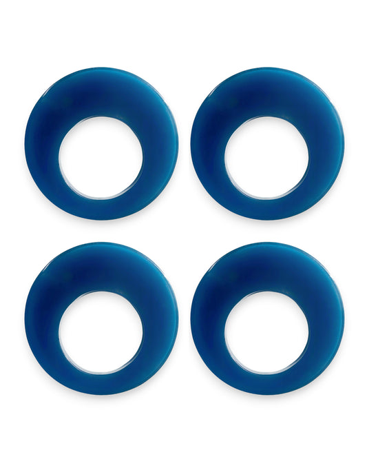 resin napkin rings small set/4