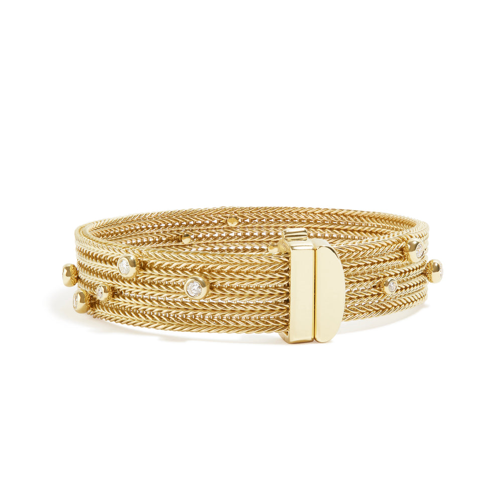 Note Lyric Bracelet Diamond