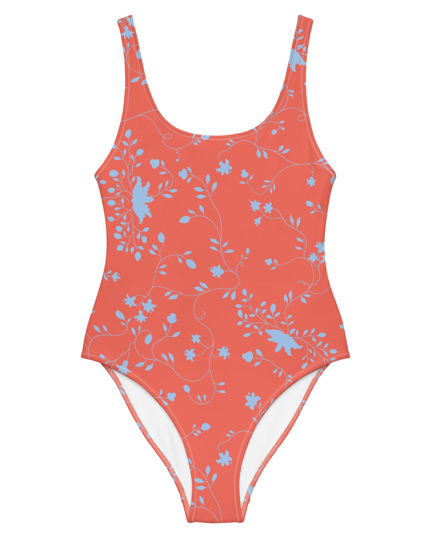 wild clematis one piece swimsuit