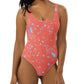 wild clematis one piece swimsuit