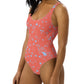 wild clematis one piece swimsuit