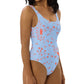 wild clematis one-piece swimsuit
