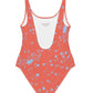 wild clematis one piece swimsuit