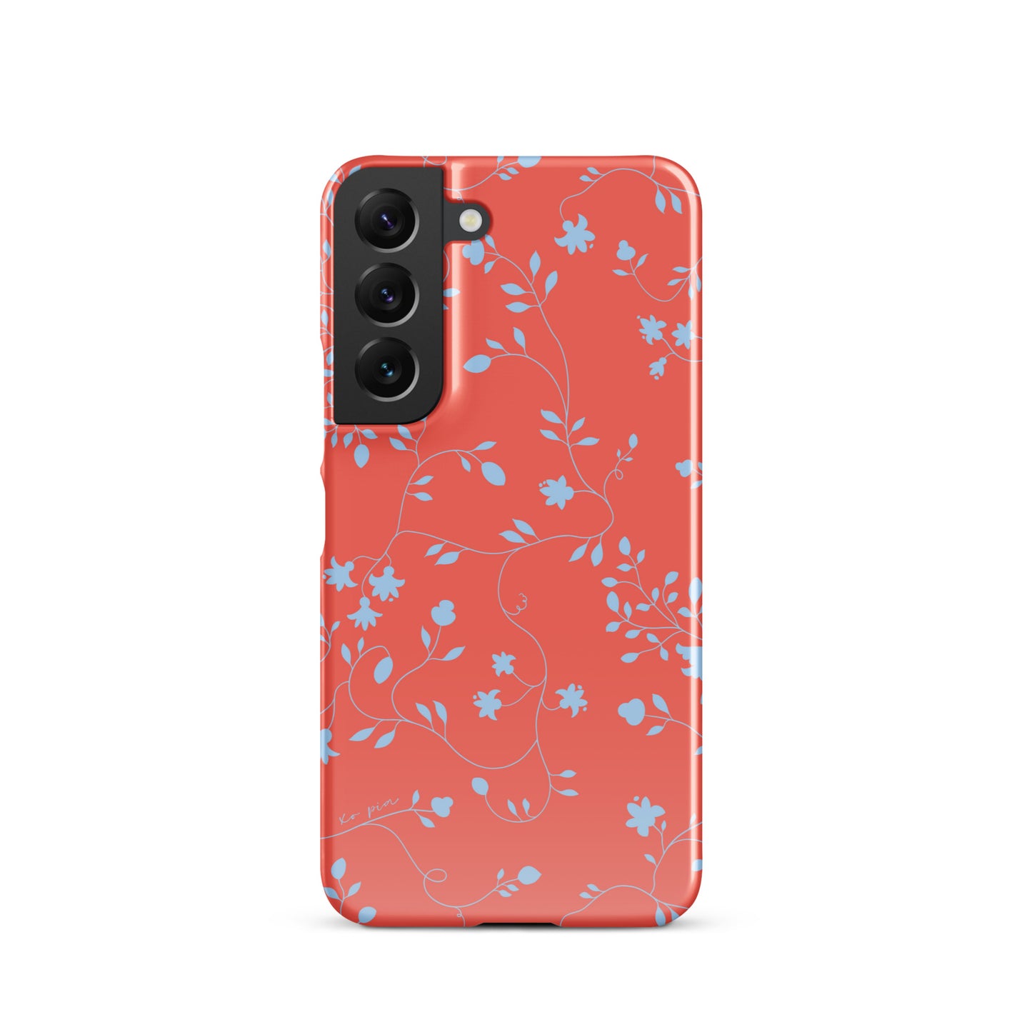 wild clematis snap case for Samsung® in poppy