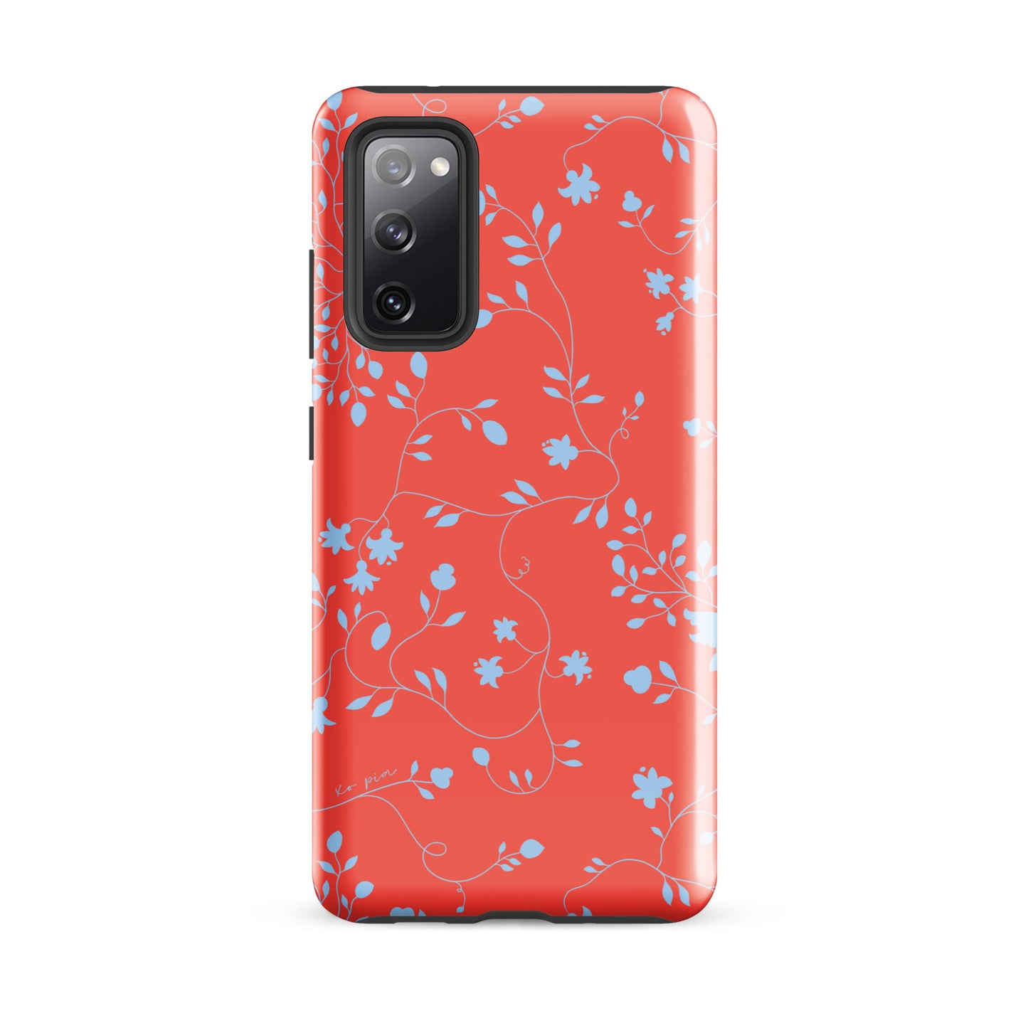 wild clematis tough case for Samsung® in poppy