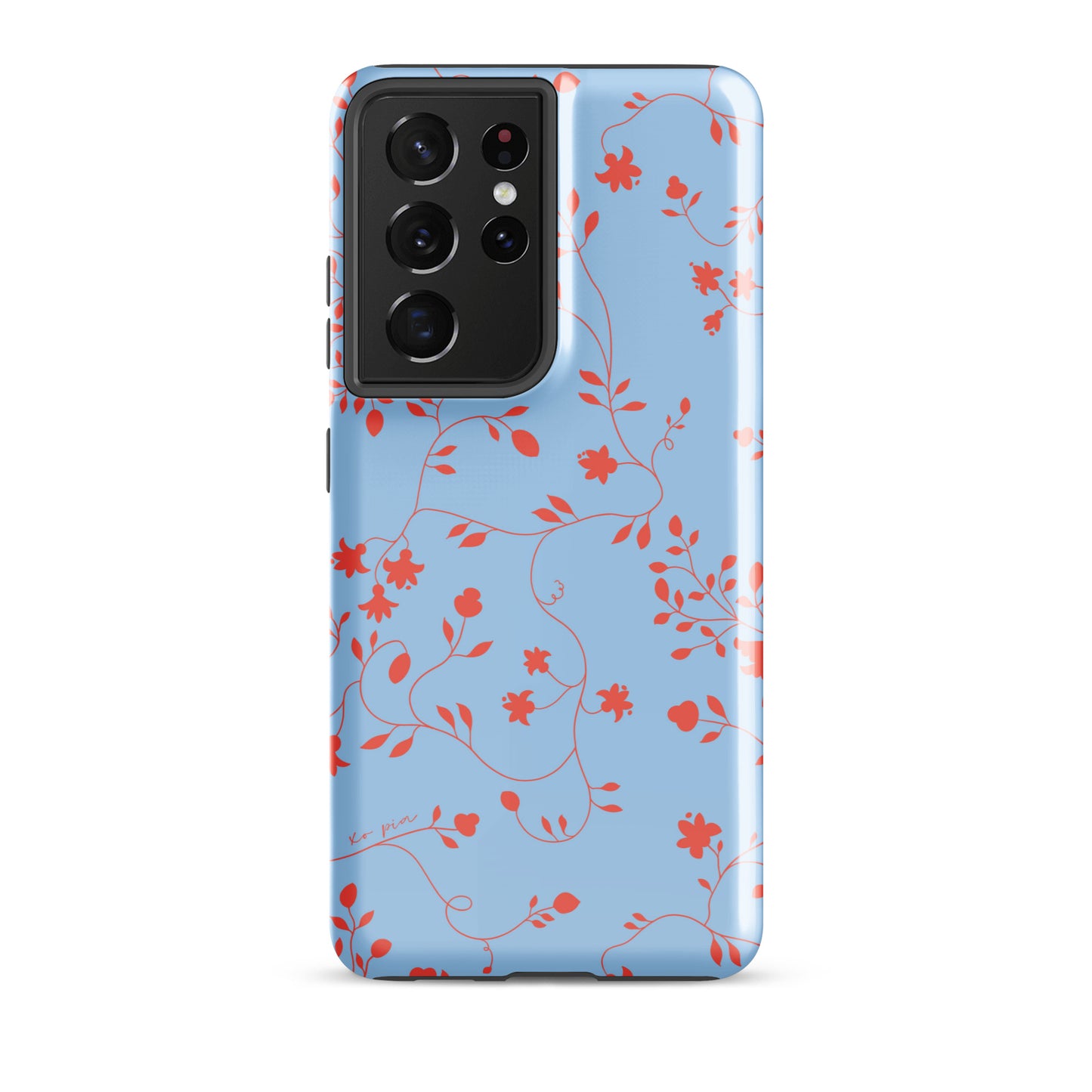 wild clematis tough case for Samsung® in peri