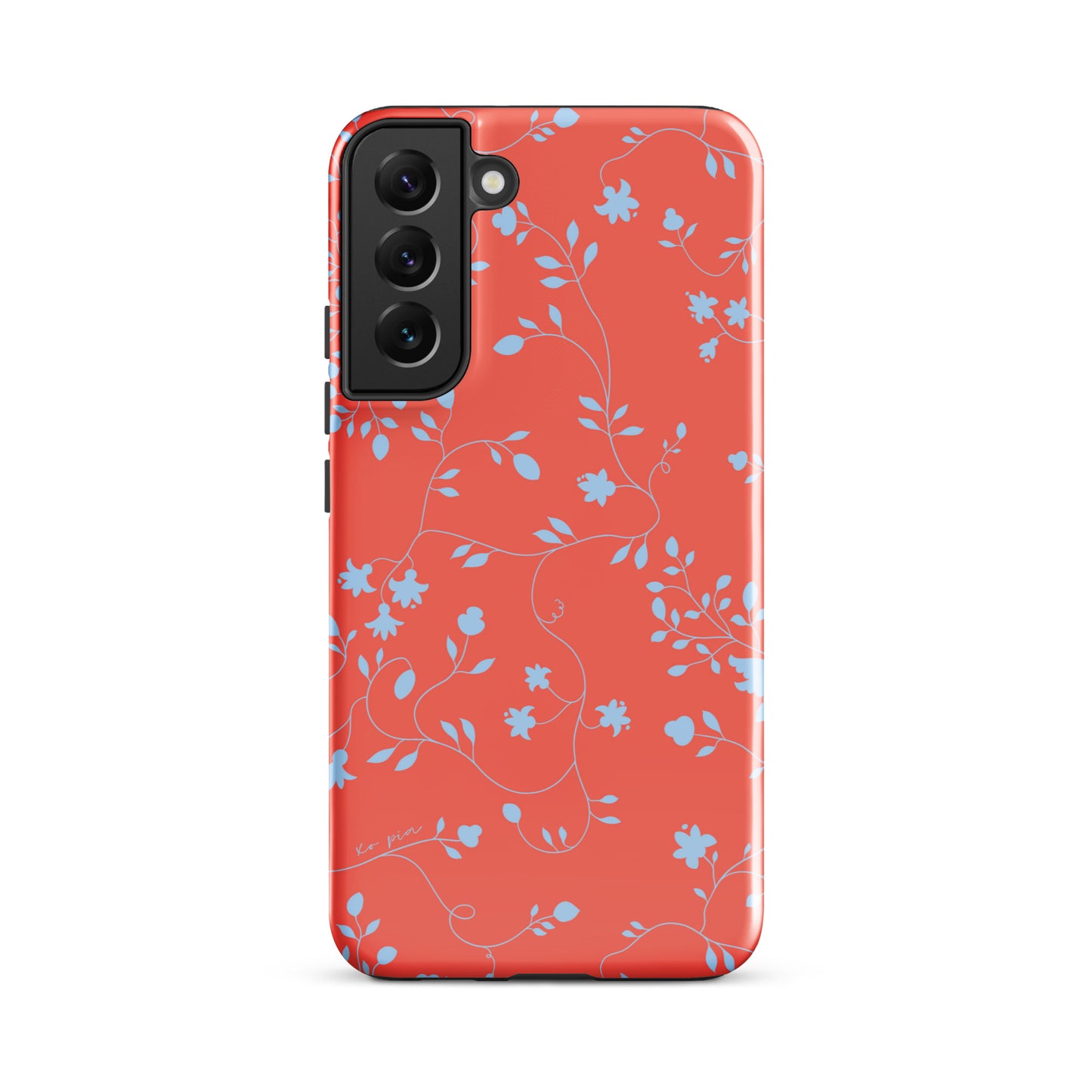 wild clematis tough case for Samsung® in poppy