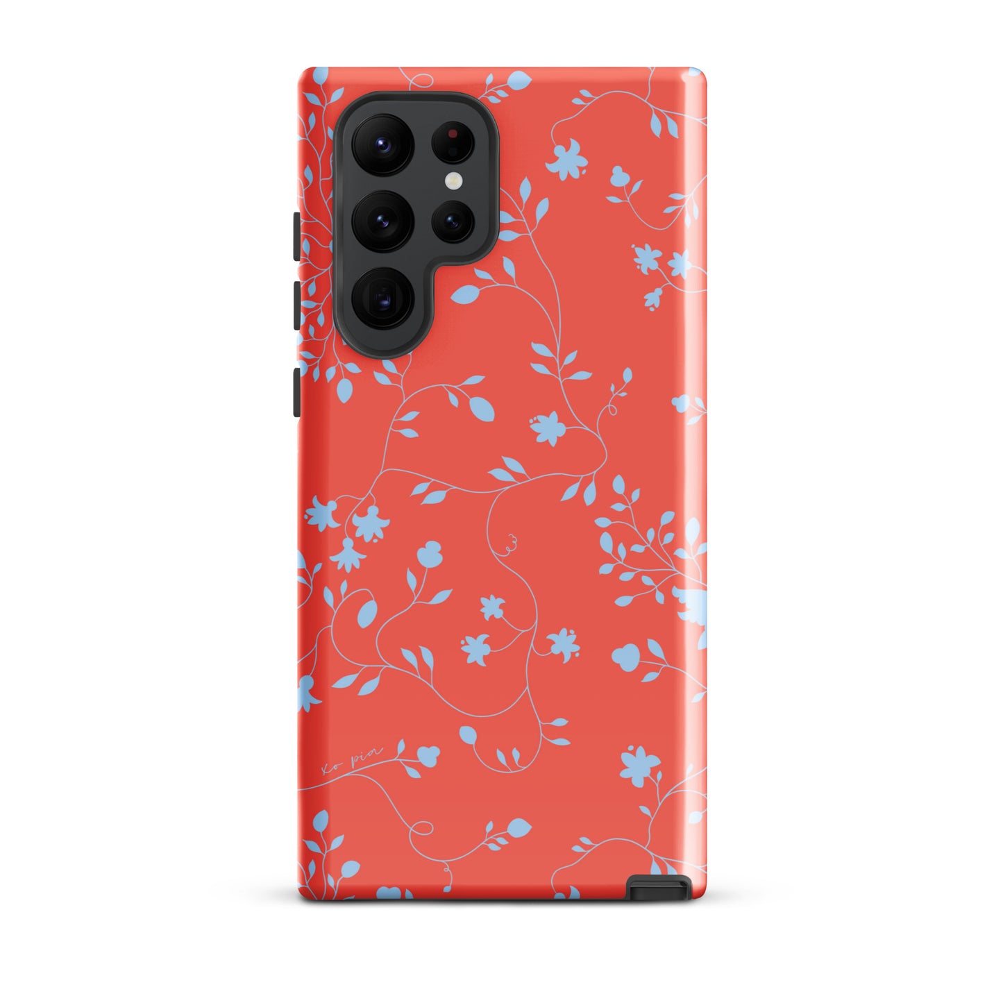 wild clematis tough case for Samsung® in poppy