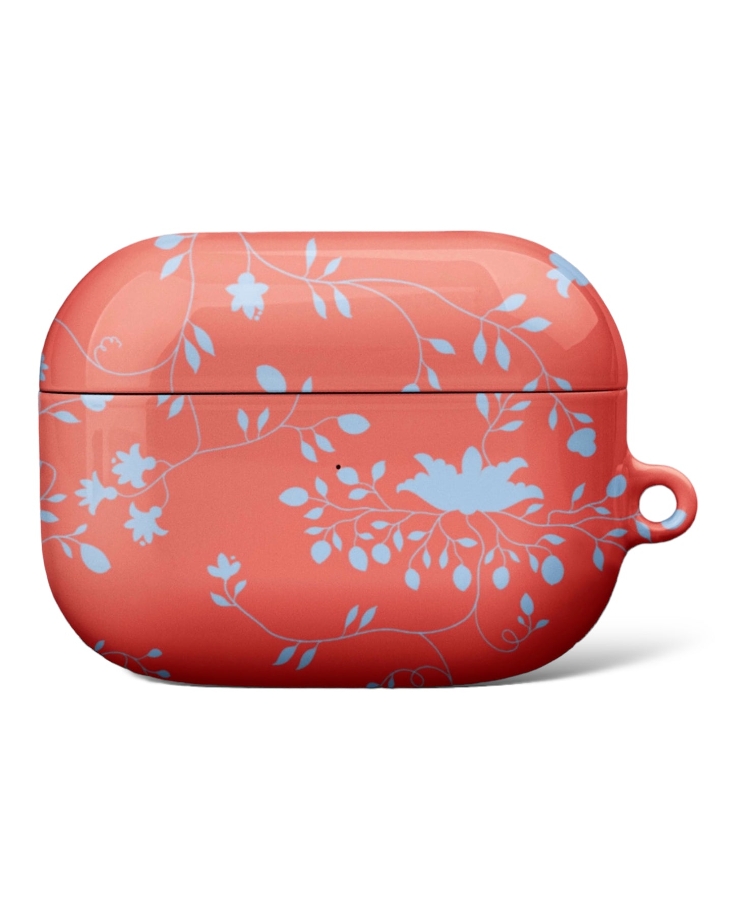 wild clematis case for AirPods® in poppy